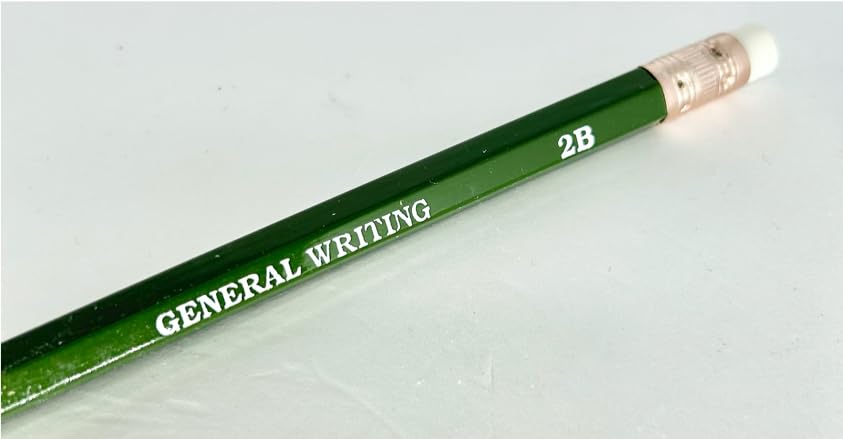 Amazon | ノーブランド品【2セット】セイワプロ事務用鉛筆2B消しゴム付